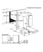 Lavavajillas Integrable 60 Cm. ELECTROLUX GB EEA27205L