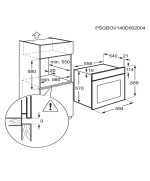 Horno Encastre Independiente ELECTROLUX GB KOHHH00BX3