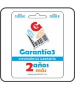 Extensión de garantía 2 años G3-tope máxim 1000