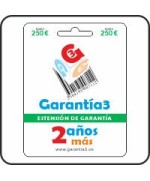Extensión de garantía 2 años G3-tope máxim 250