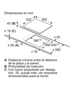 Encimera Vitroceramica BOSCH GB PKF611BB8E