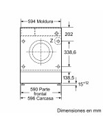 Lavadora Integrable BALAY GB 3TI983B